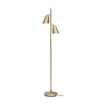 It's about RoMi Stehlampe Bremen Eisen Gold | Geeignet für 2x E27 