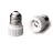 Adapter für Lampenhalterung E27 => GU10 Weiß