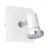 Eglo Wandleuchte Tamara 1 Stahl Weiß Chrom 2.8W 250lm - 830 Warmweiß | IP44 - Inkl. 1x GU10