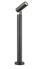 SLV S-Röhre Aluminium Schwarz | Geeignet für 1x GU10